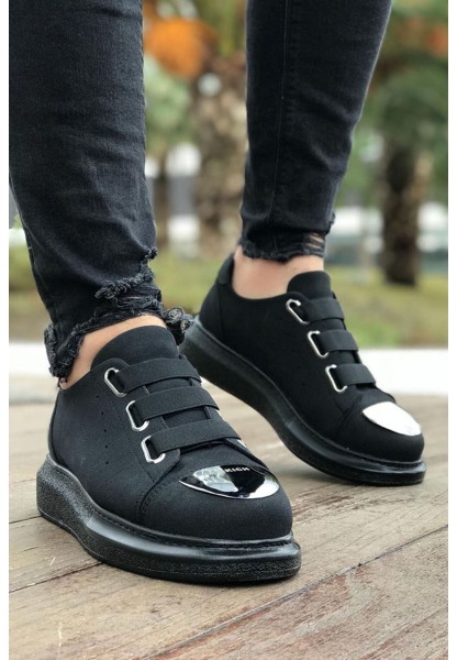 CH251 SST Mirror Suede Erkek Ayakkabı SIYAH