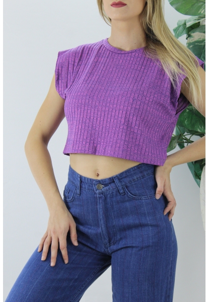 Kaşkorse Crop Mor - 21R1043.15