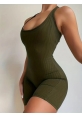 Kadın Sırt Sporcu Kesim Kaşkorse Kumaş Mini Bodycon