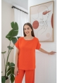 Oranj T-Shirt Ve Pantolon Takım