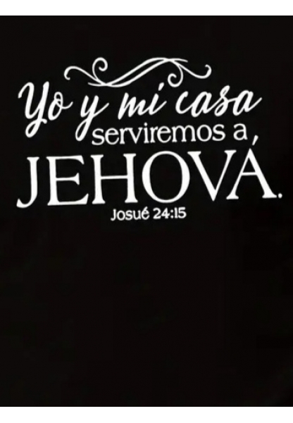 Erkek Jehova Baskılı Süprem T-shirt