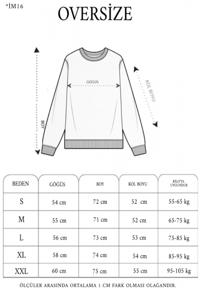 Unisex Üç İplik Parçalı Yakalı SweatShirt - Yeşil