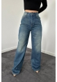 Lacivert Comfy Jeans Pantolon